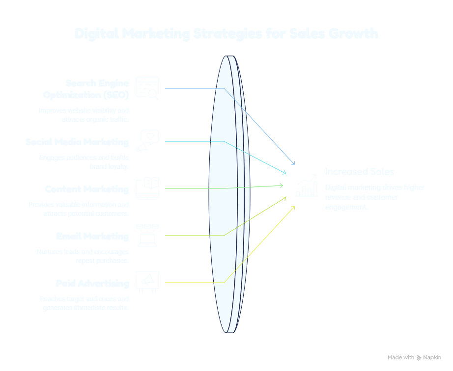 use digital marketing to increase sales